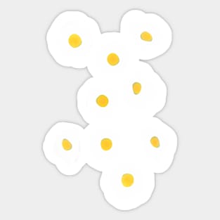 Egg pattern Sticker